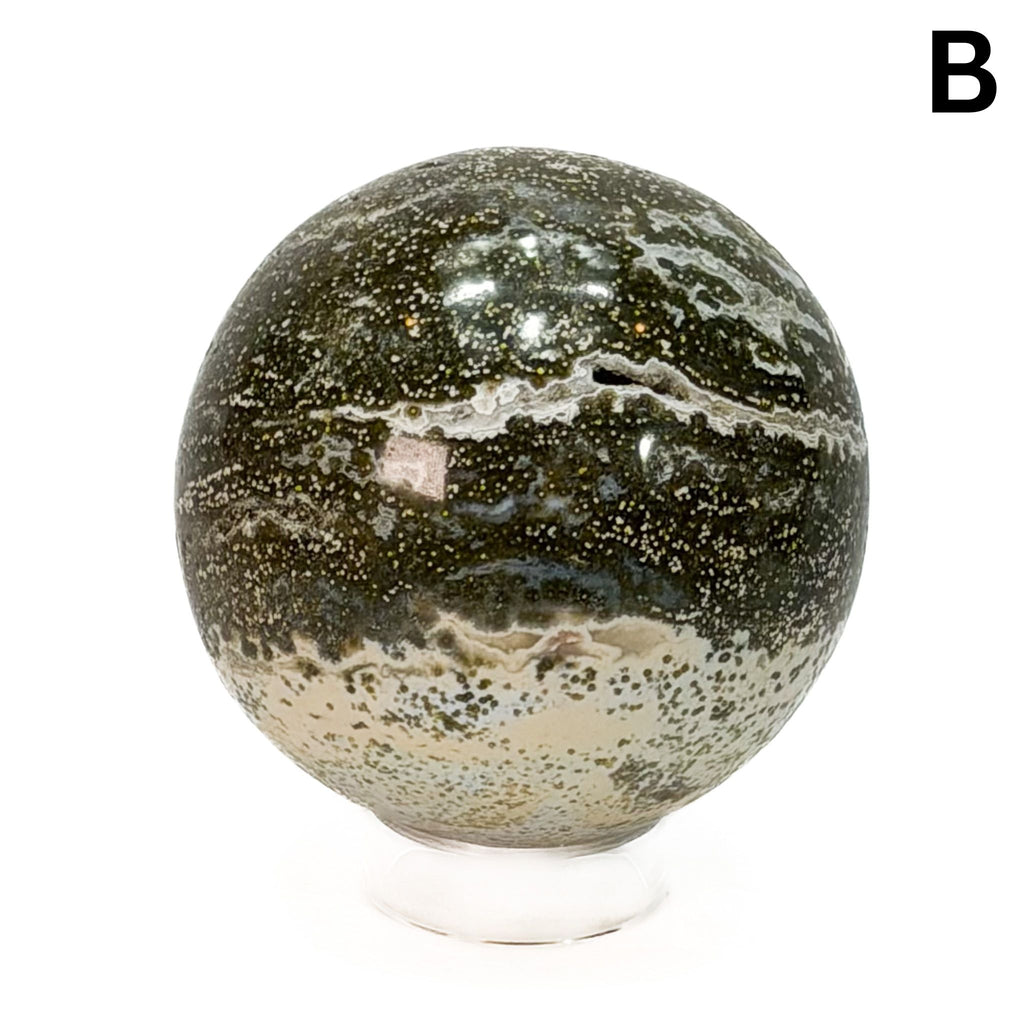 Sea Jasper Sphere