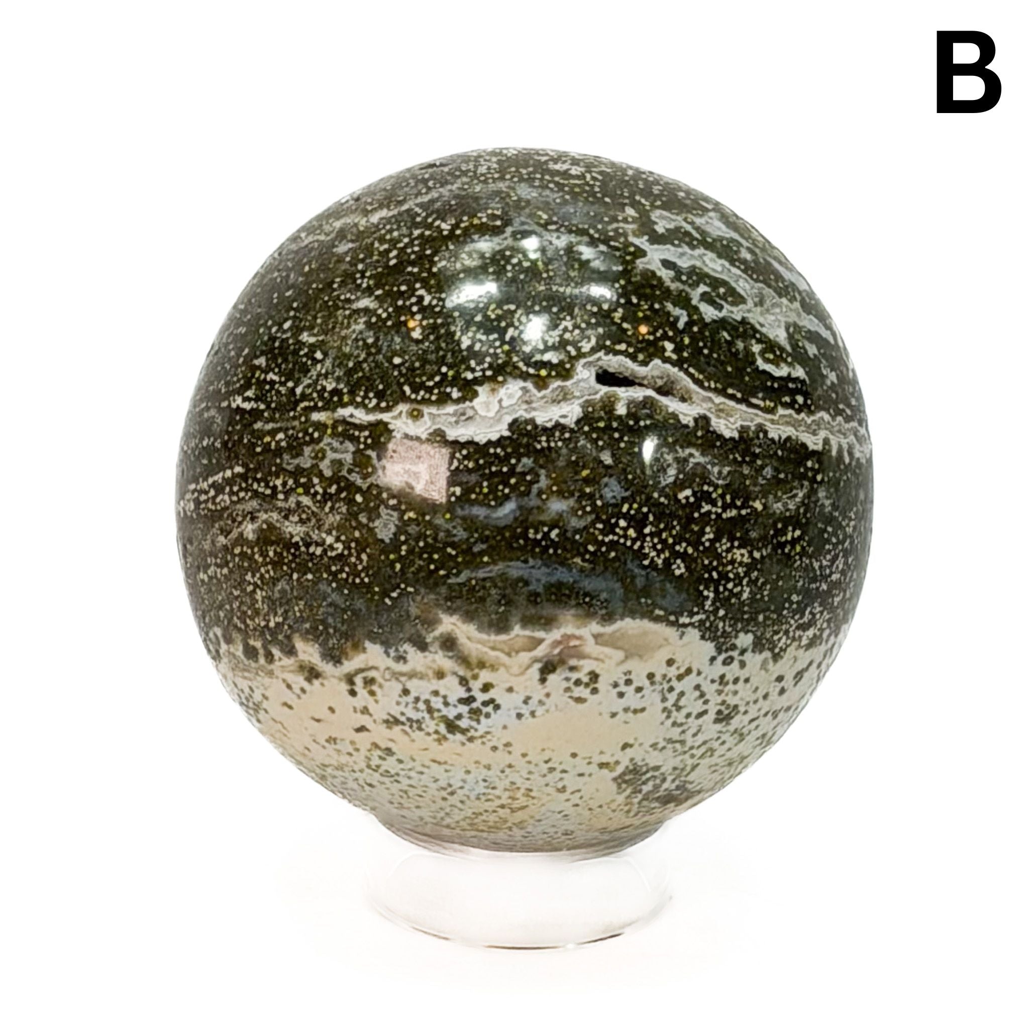 Sea Jasper Sphere