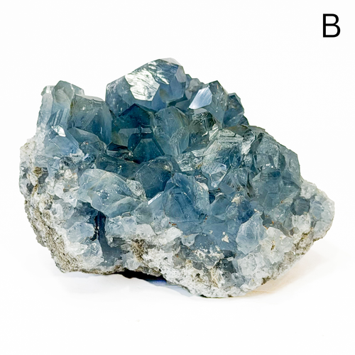 Blue Celestite Cluster