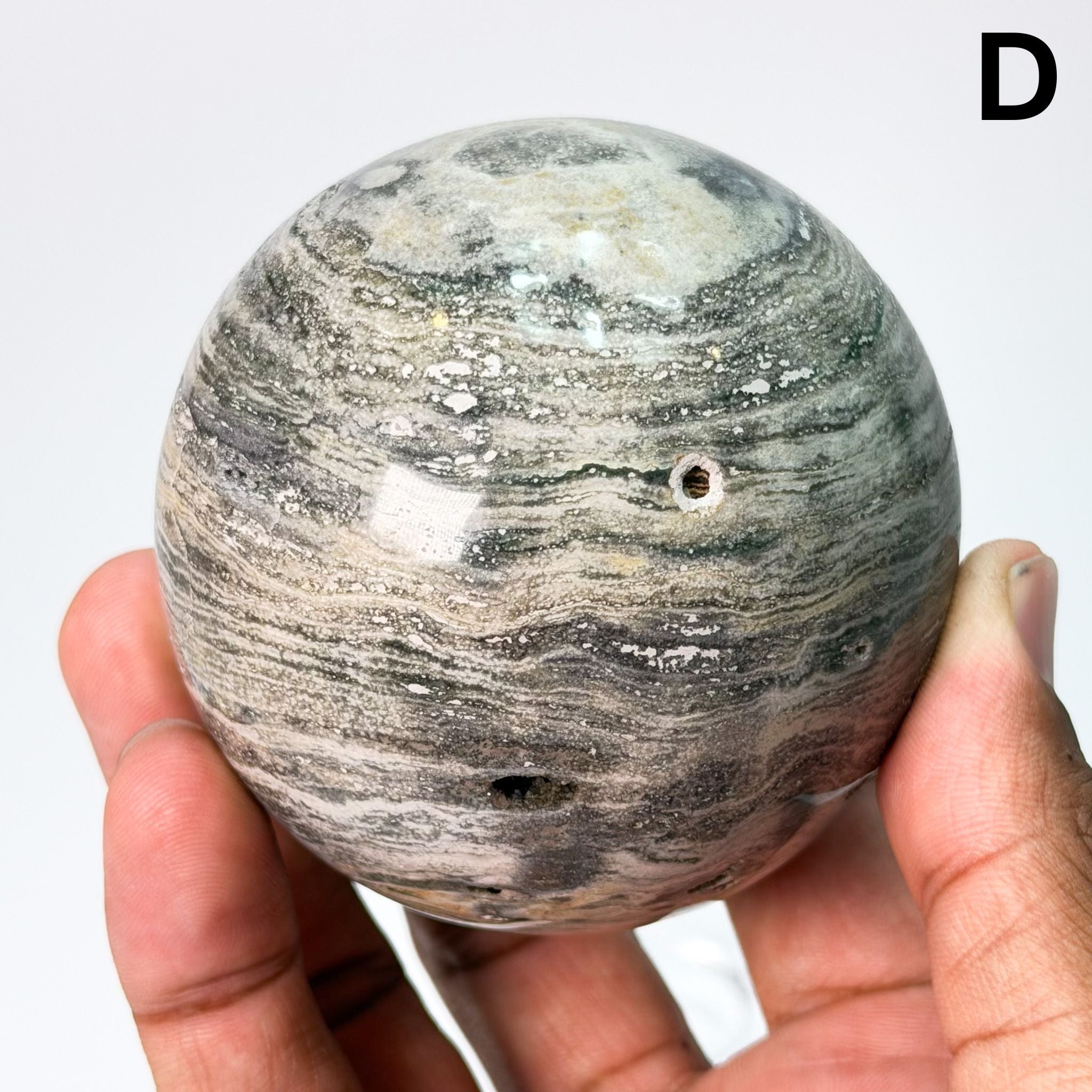 Sea Jasper Sphere