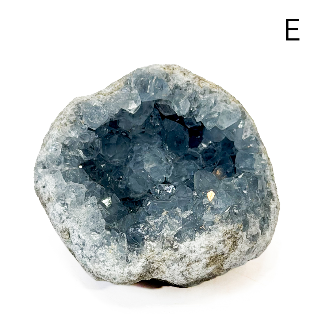 Blue Celestite Cluster
