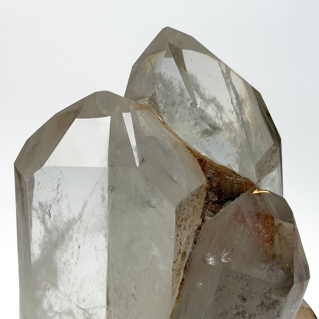 4 Points Clear Quartz Cluster