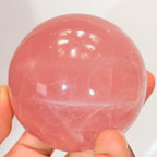 Star Rose Quartz Sphere - Premmium Quality