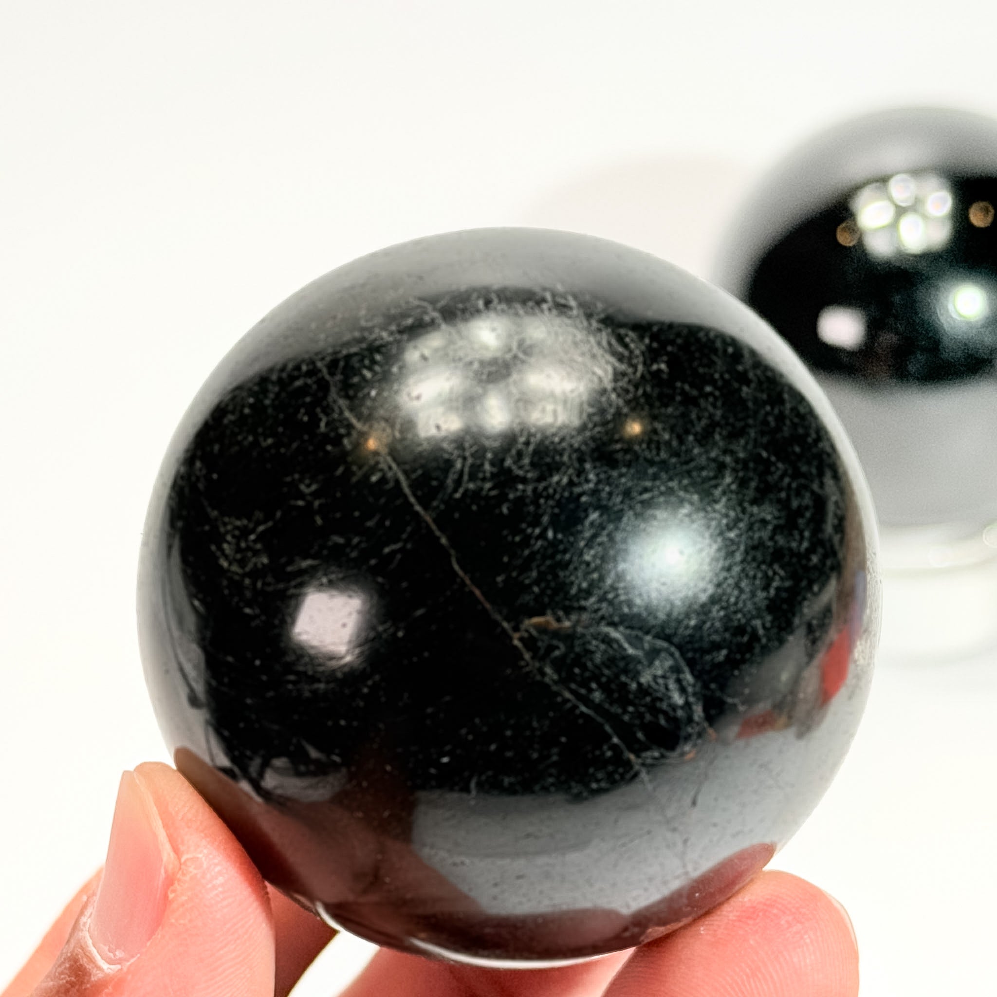 Black Tourmaline Sphere