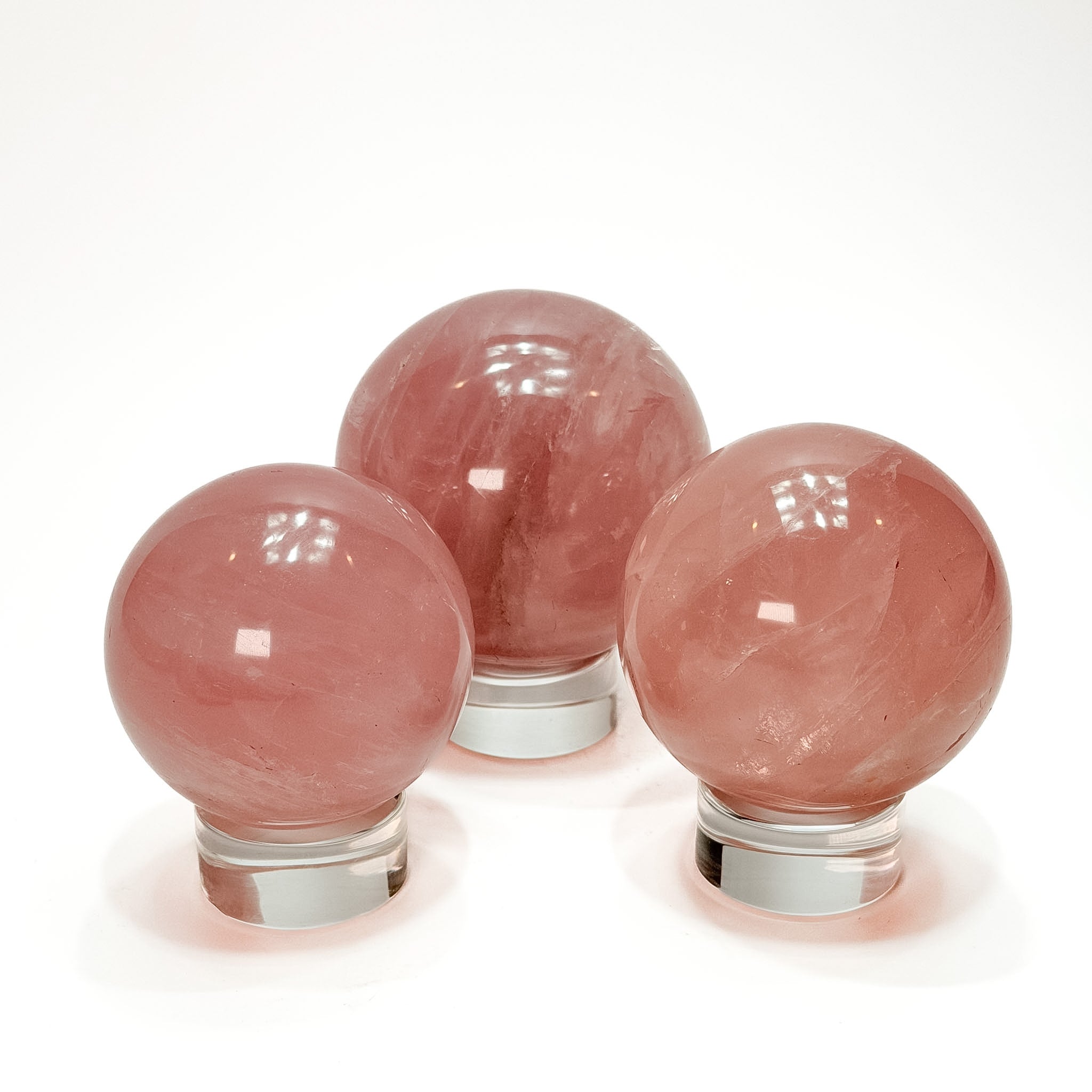 Star Rose Quartz Sphere AA