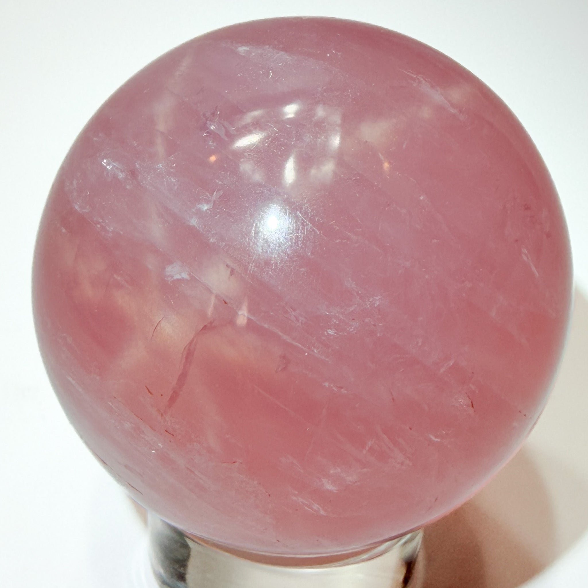 Star Rose Quartz Sphere AA