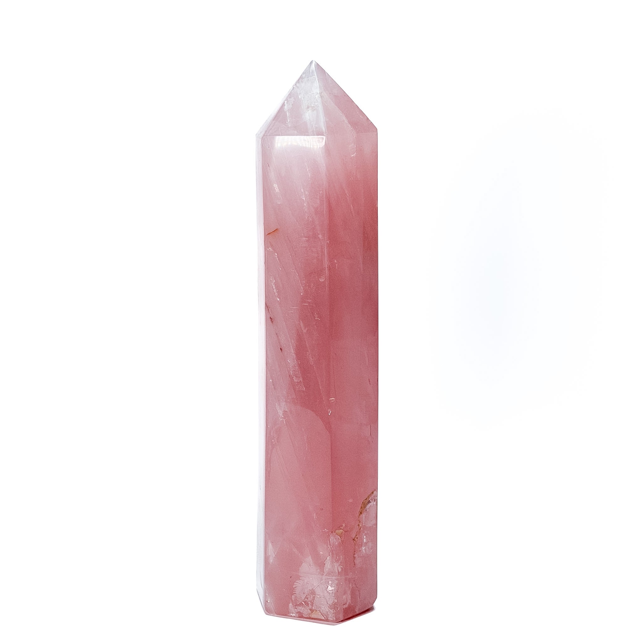 Massive Rose Quartz Tower