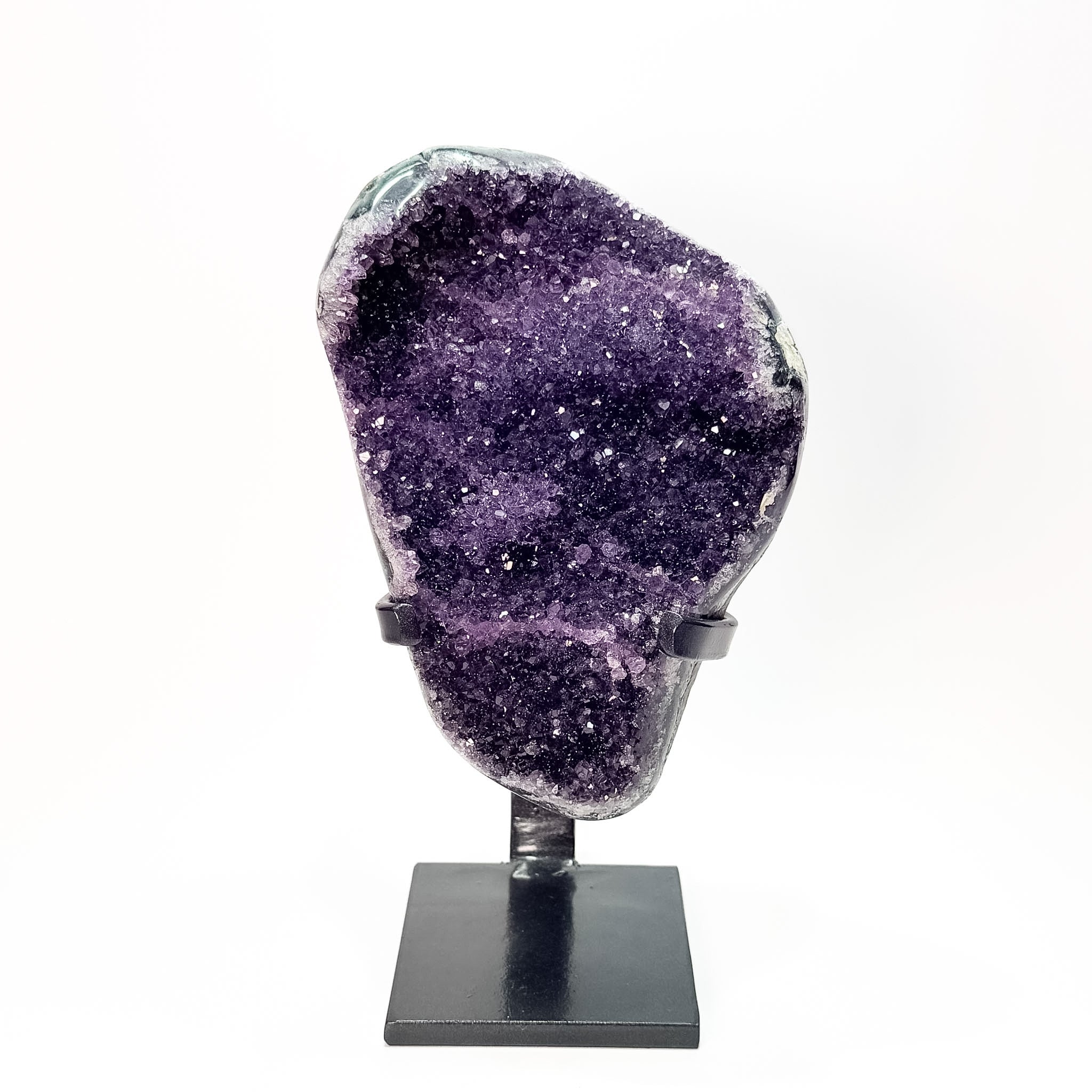 Purple Amethyst on Stand - From Uruguay