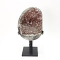 Pink Champagne Amethyst on Stand - From Uruguay