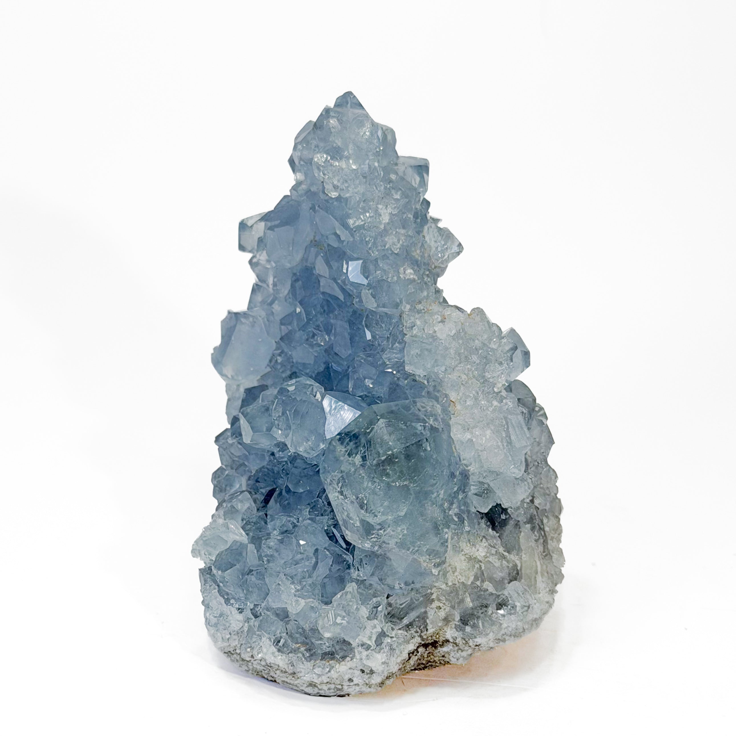 Blue Celestite Cluster